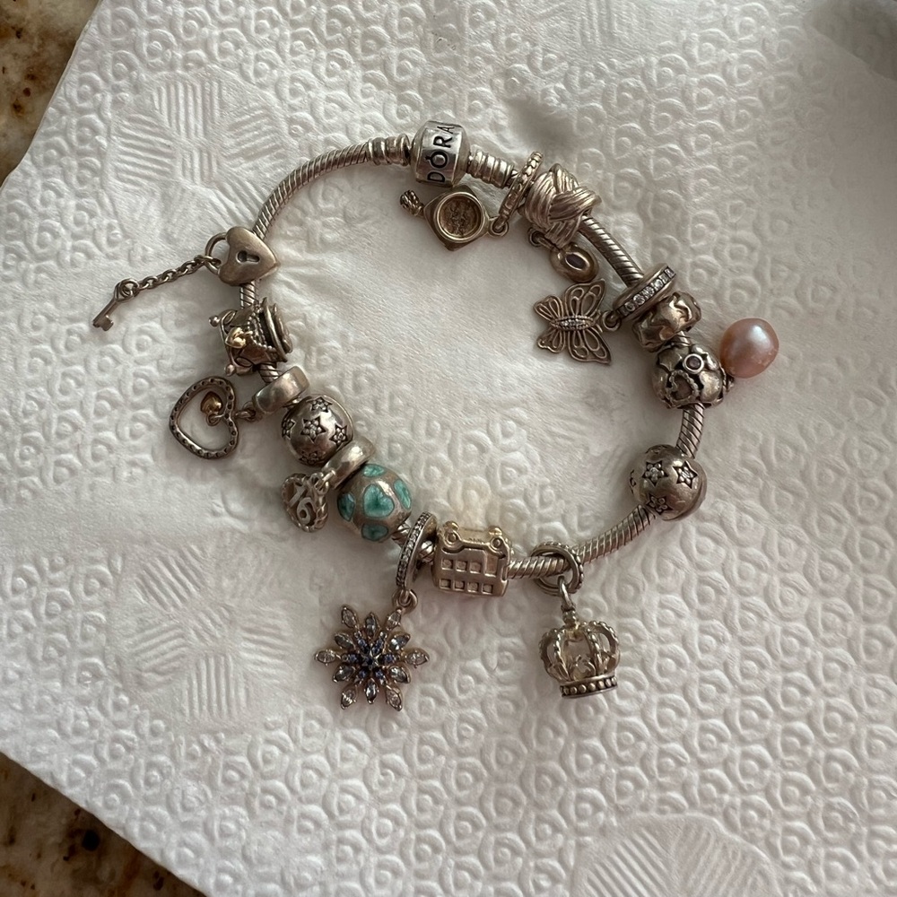 Pandora Bracelet “charms sold all together or separately, just message me”